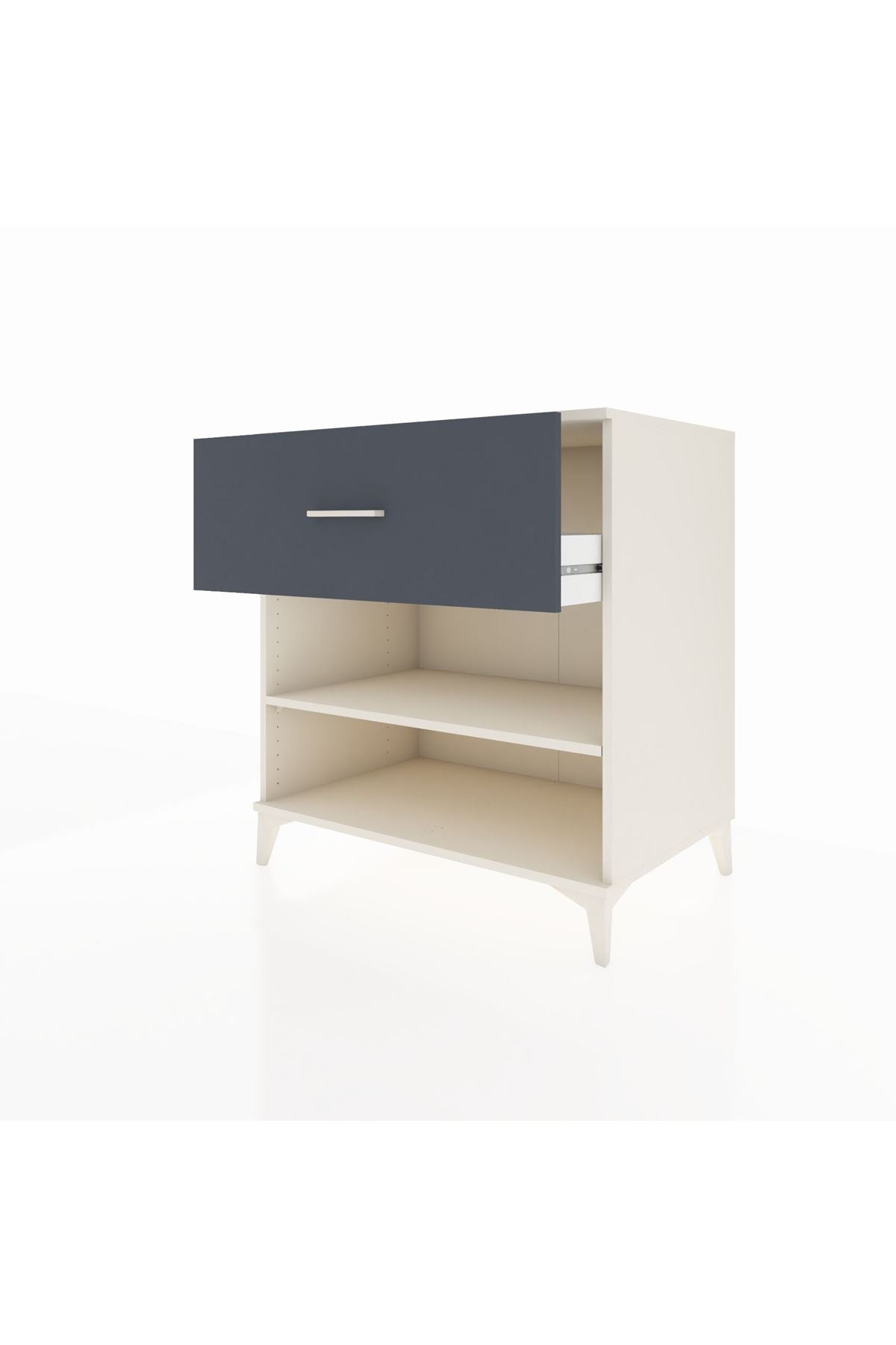 Kronos Şifonyer Tek Raflı Tek Çekmeceli 88x59x96 - S70M017V2C