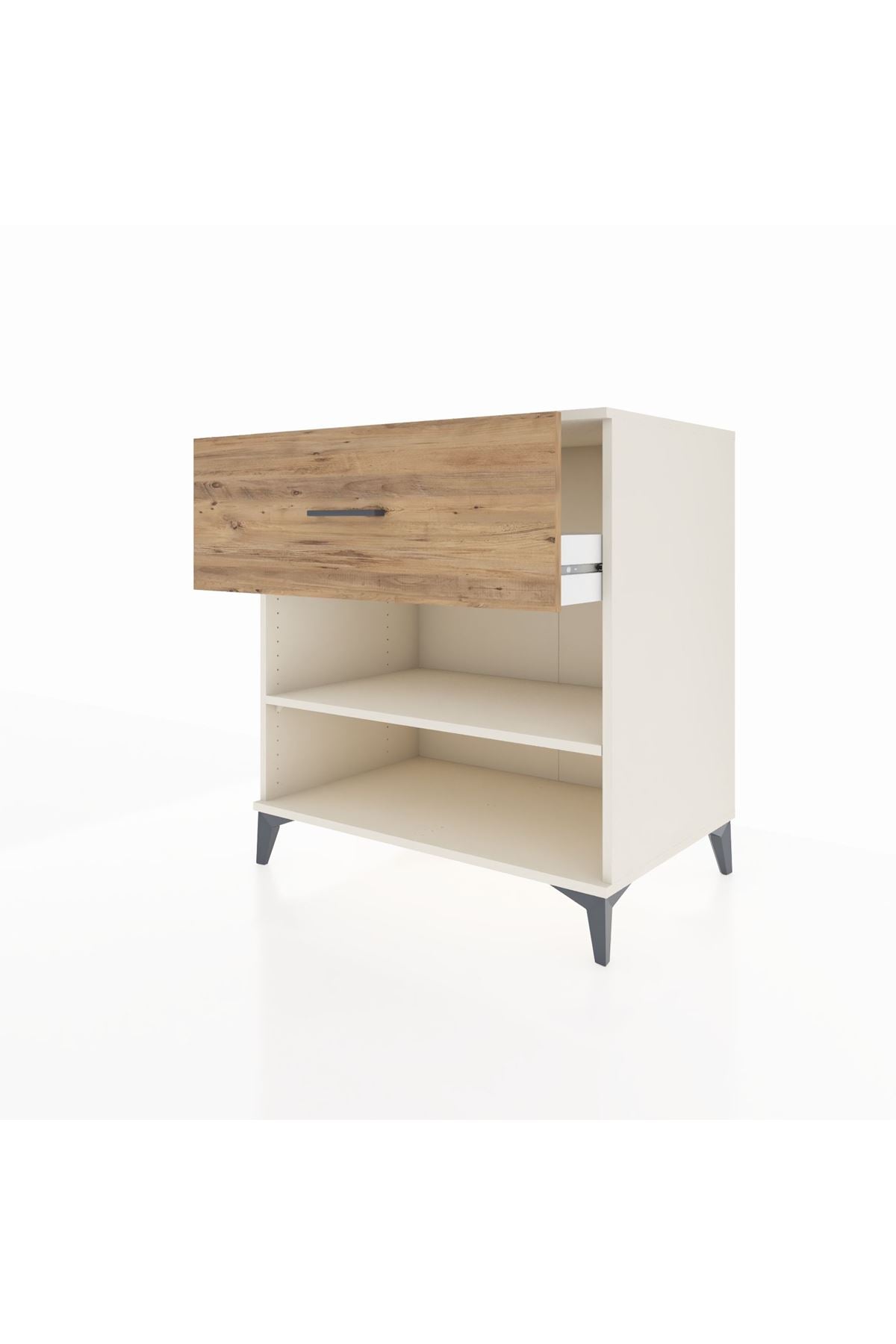 Kronos Şifonyer Tek Raflı Tek Çekmeceli 88x59x96 - S70M017V3C
