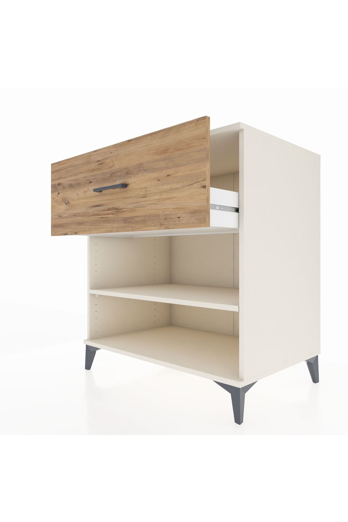 Kronos Şifonyer Tek Raflı Tek Çekmeceli 88x59x96 - S70M017V3C
