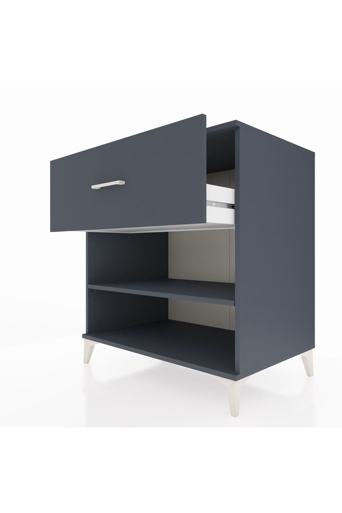 Kronos Şifonyer Tek Raflı Tek Çekmeceli 88x59x96 - S70M017V5C