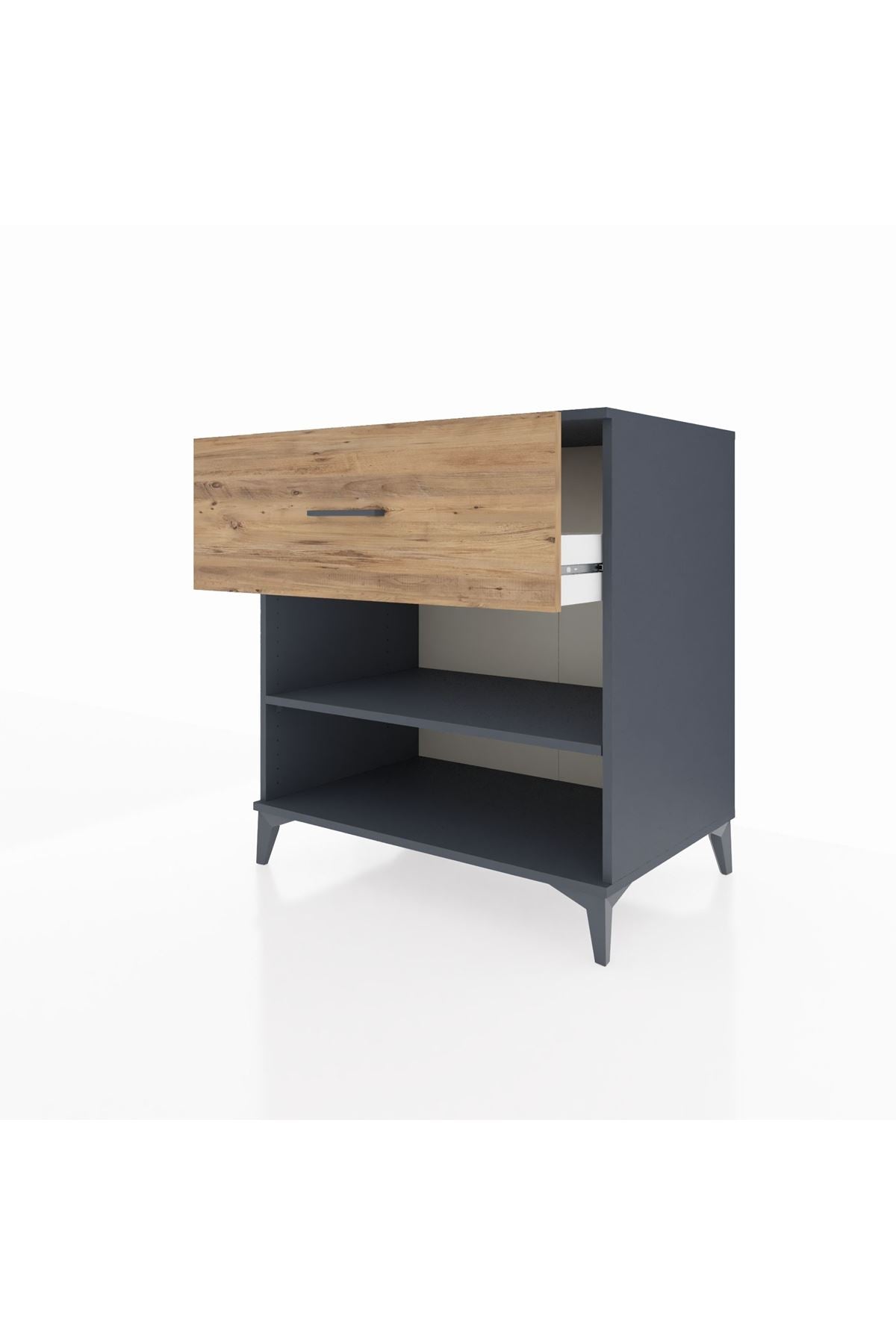 Kronos Şifonyer Tek Raflı Tek Çekmeceli 88x59x96 - S70M017V6C