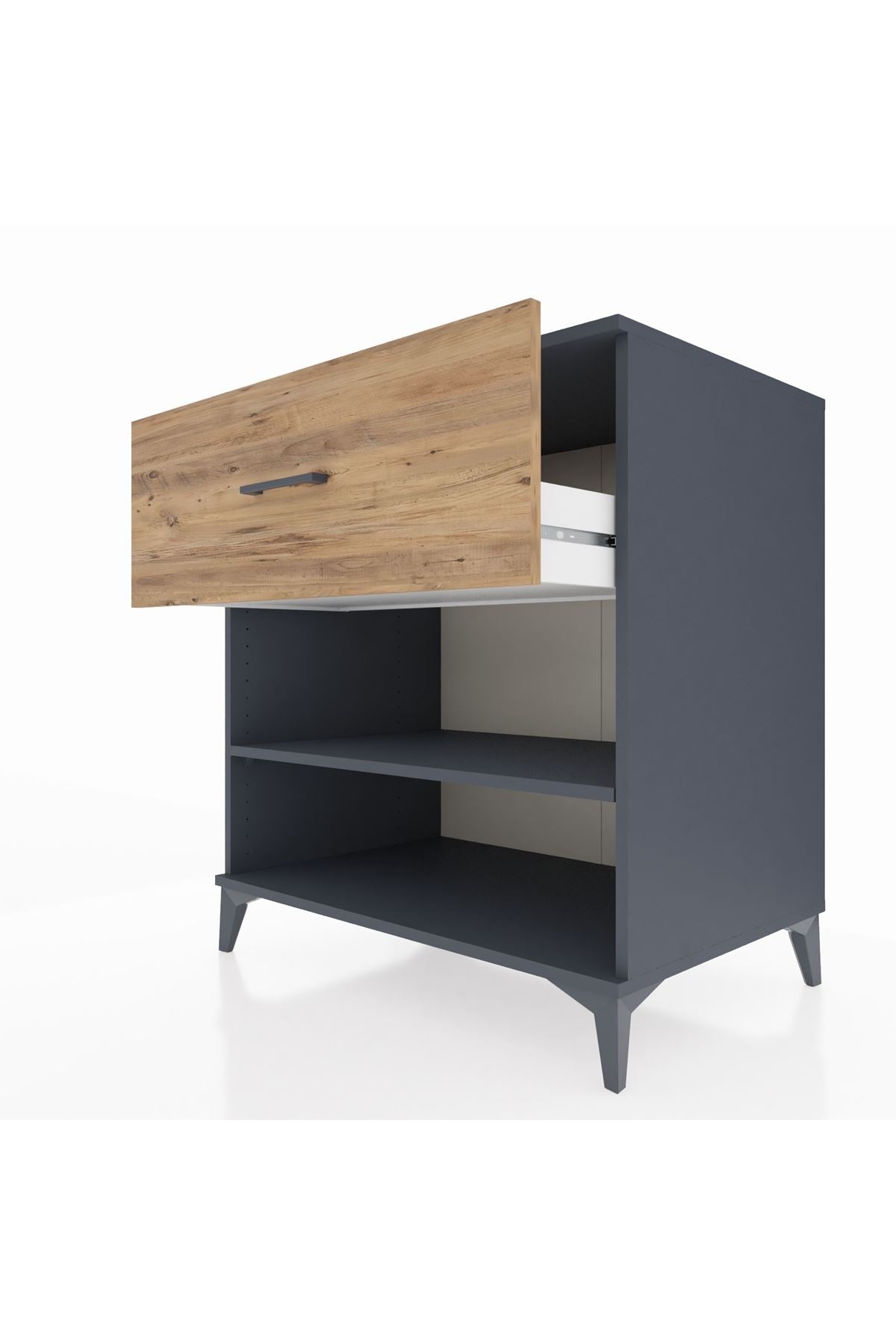 Kronos Şifonyer Tek Raflı Tek Çekmeceli 88x59x96 - S70M017V6C