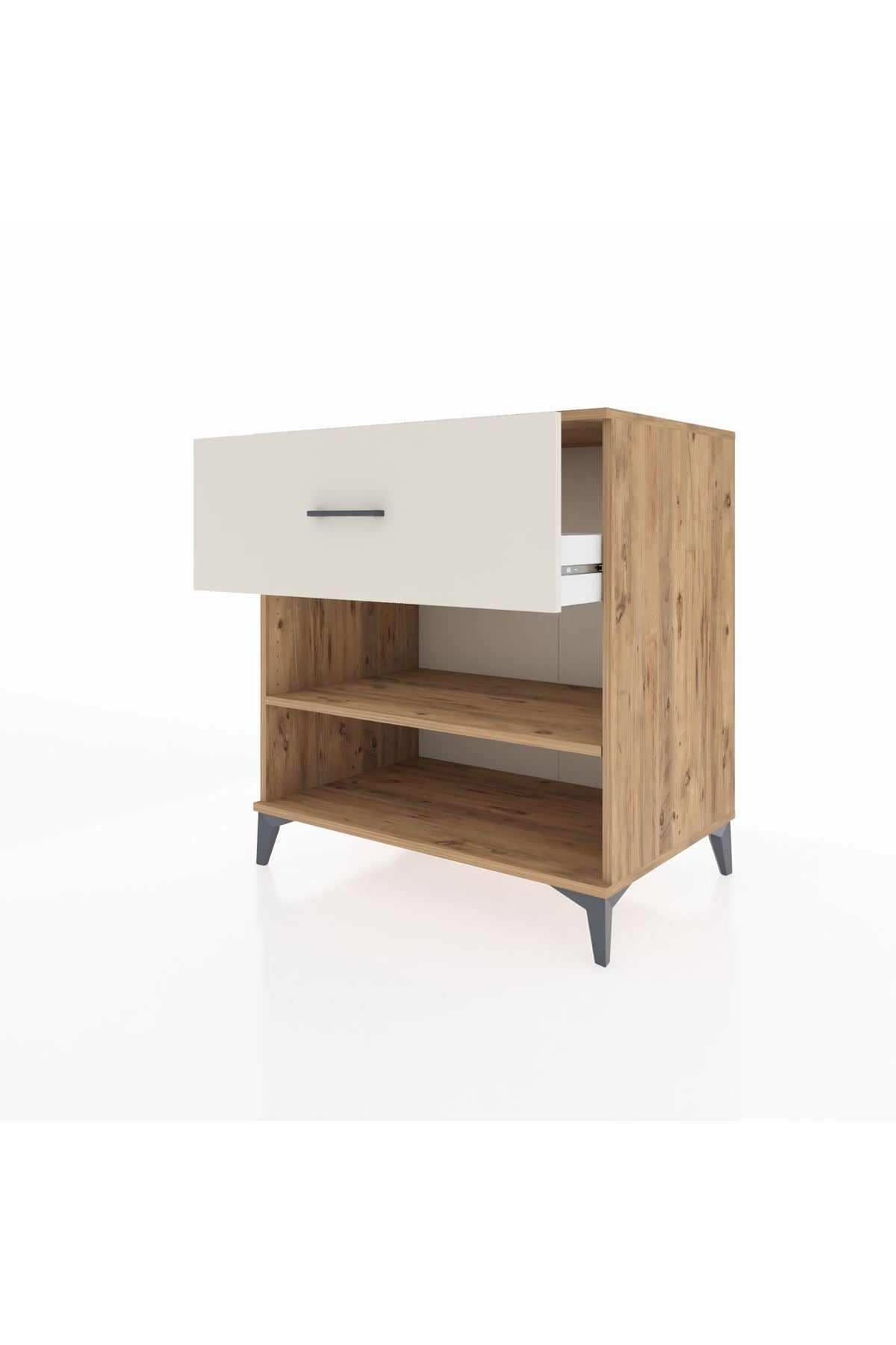 Kronos Şifonyer Tek Raflı Tek Çekmeceli 88x59x96 - S70M017V7C