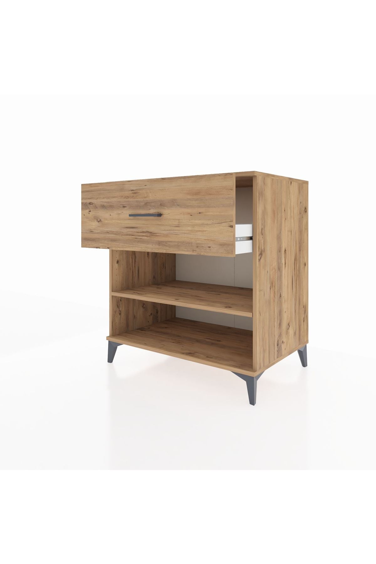 Kronos Şifonyer Tek Raflı Tek Çekmeceli 88x59x96 - S70M017V9C