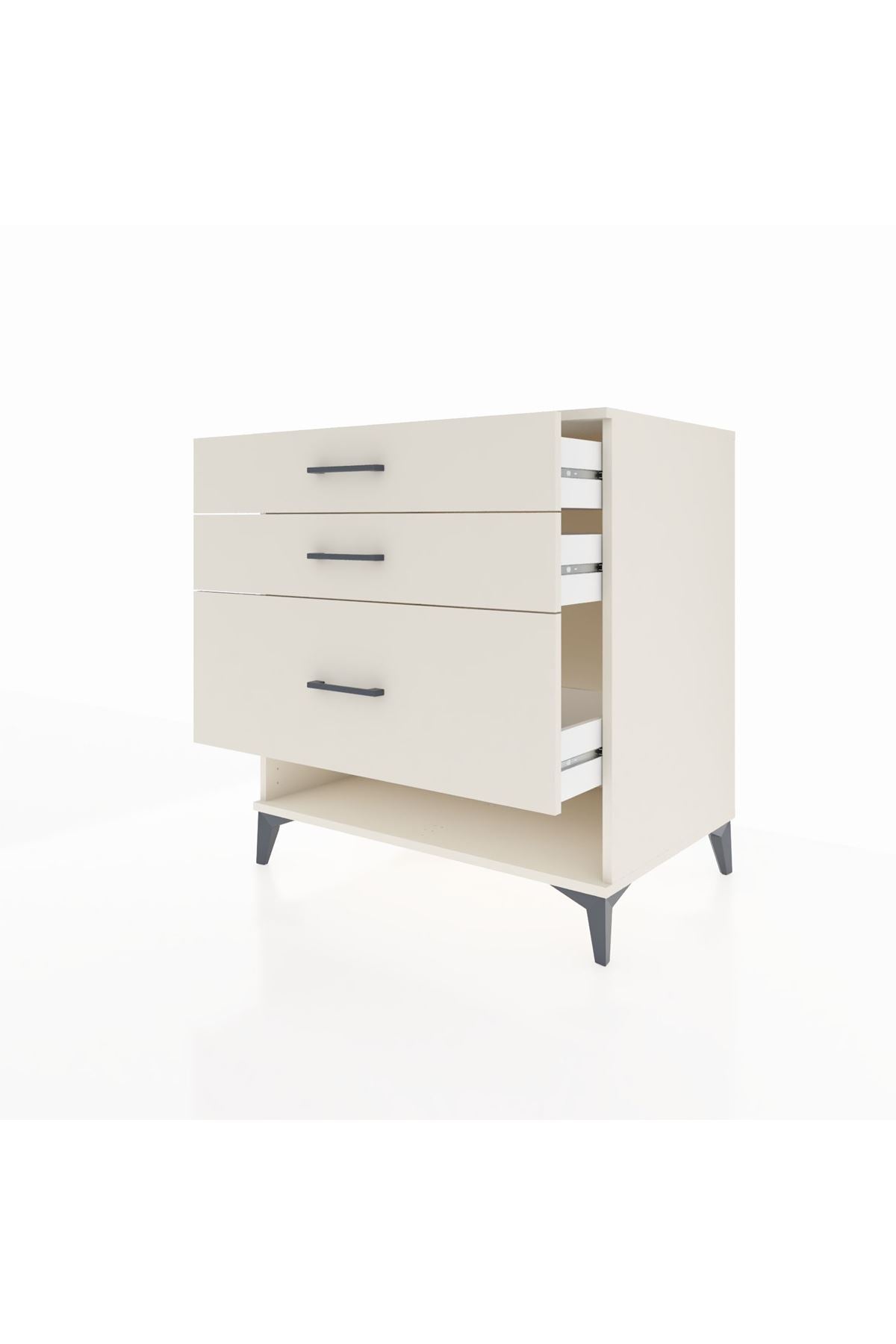 Kronos Şifonyer 3 Çekmeceli 88x59x96 - S70M018V1C