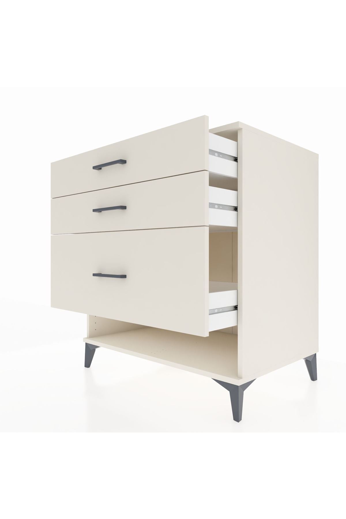 Kronos Şifonyer 3 Çekmeceli 88x59x96 - S70M018V1C
