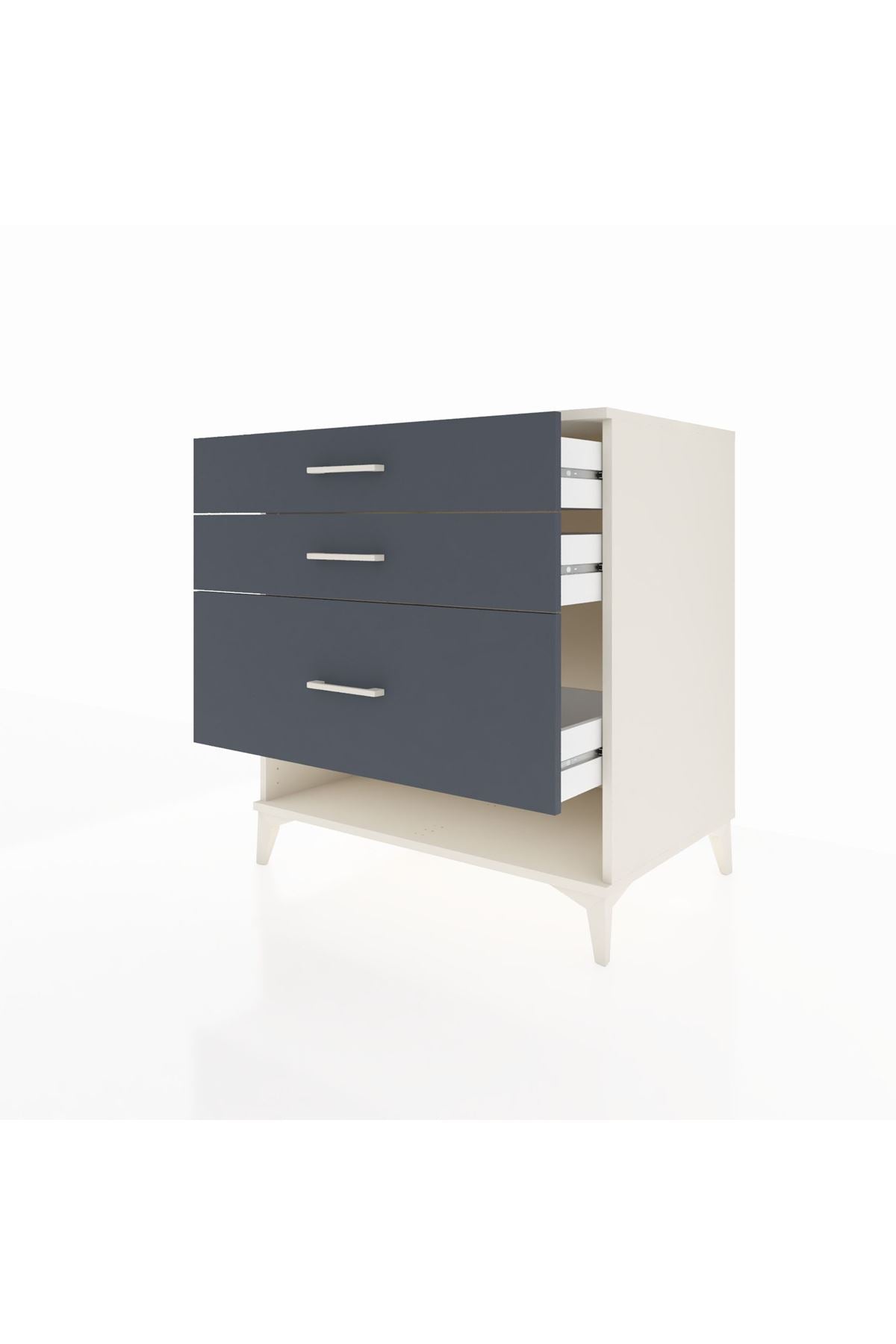 Kronos Şifonyer 3 Çekmeceli 88x59x96 - S70M018V2C