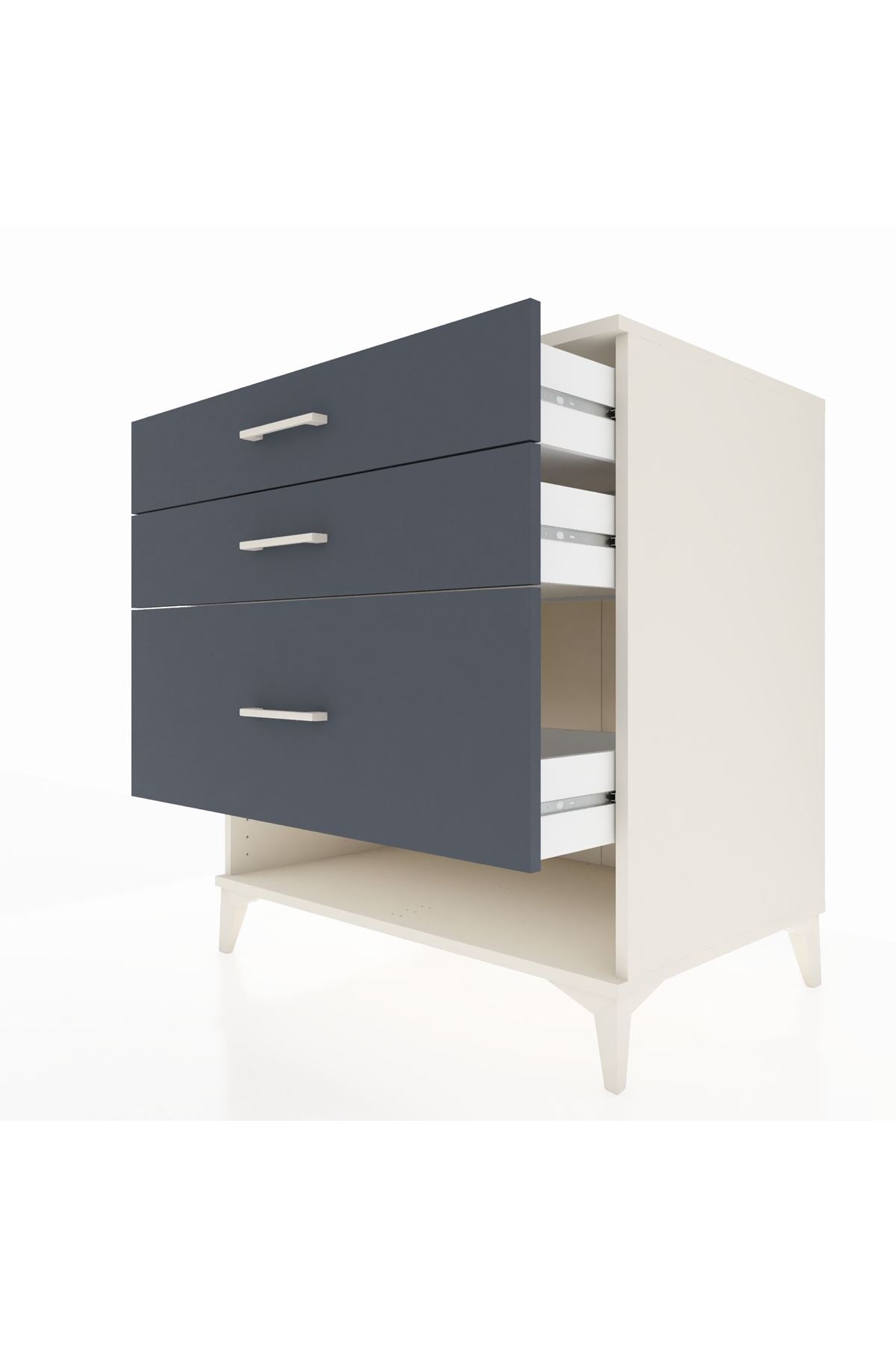 Kronos Şifonyer 3 Çekmeceli 88x59x96 - S70M018V2C