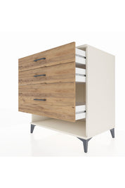 Kronos Şifonyer 3 Çekmeceli 88x59x96 - S70M018V3C