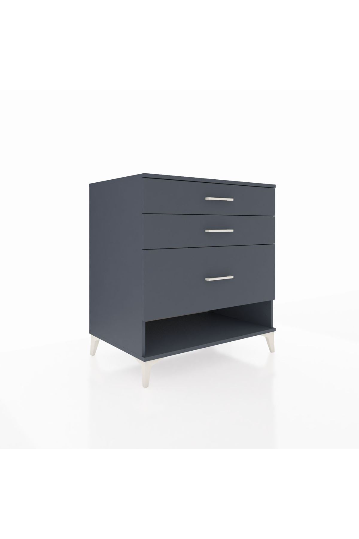Kronos Şifonyer 3 Çekmeceli 88x59x96 - S70M018V5C