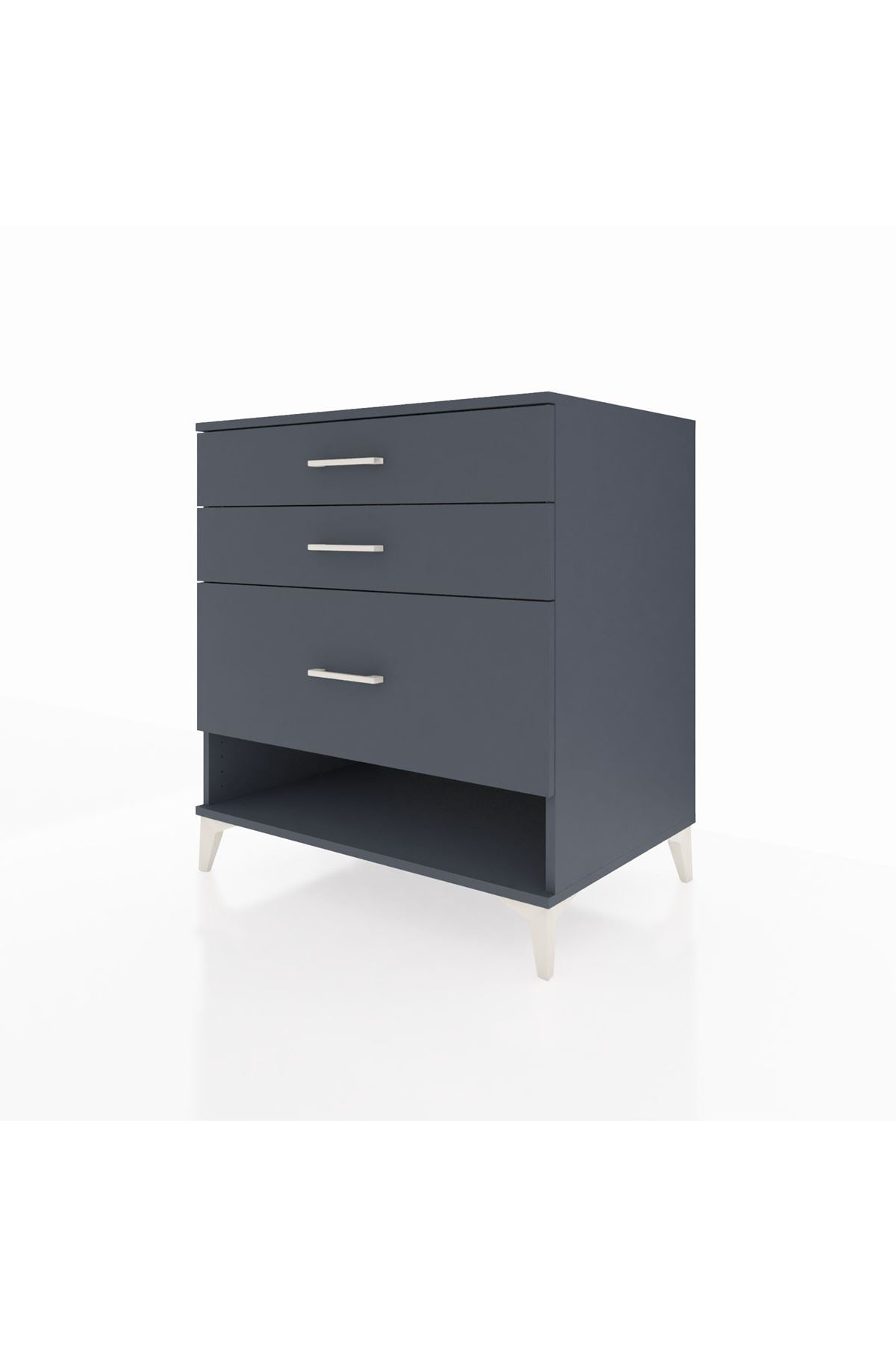 Kronos Şifonyer 3 Çekmeceli 88x59x96 - S70M018V5C