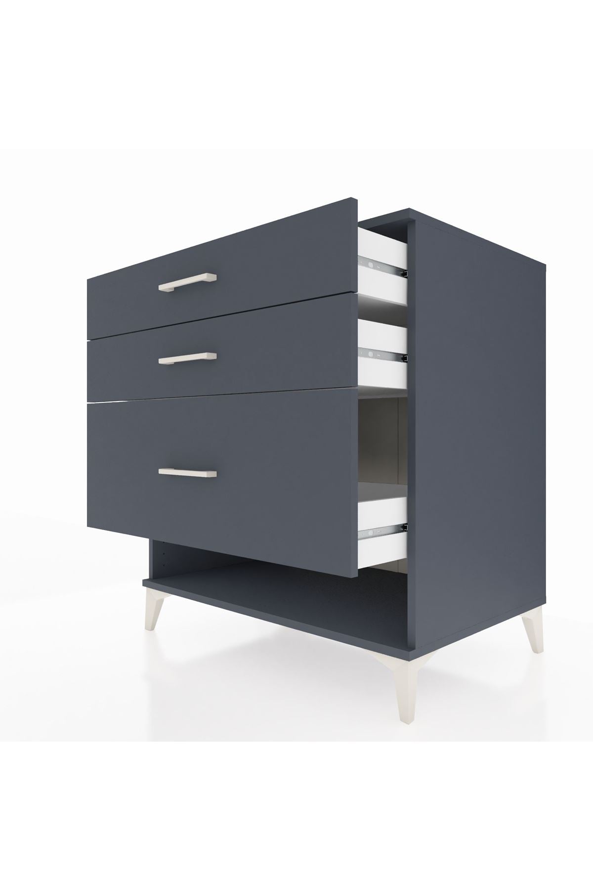 Kronos Şifonyer 3 Çekmeceli 88x59x96 - S70M018V5C