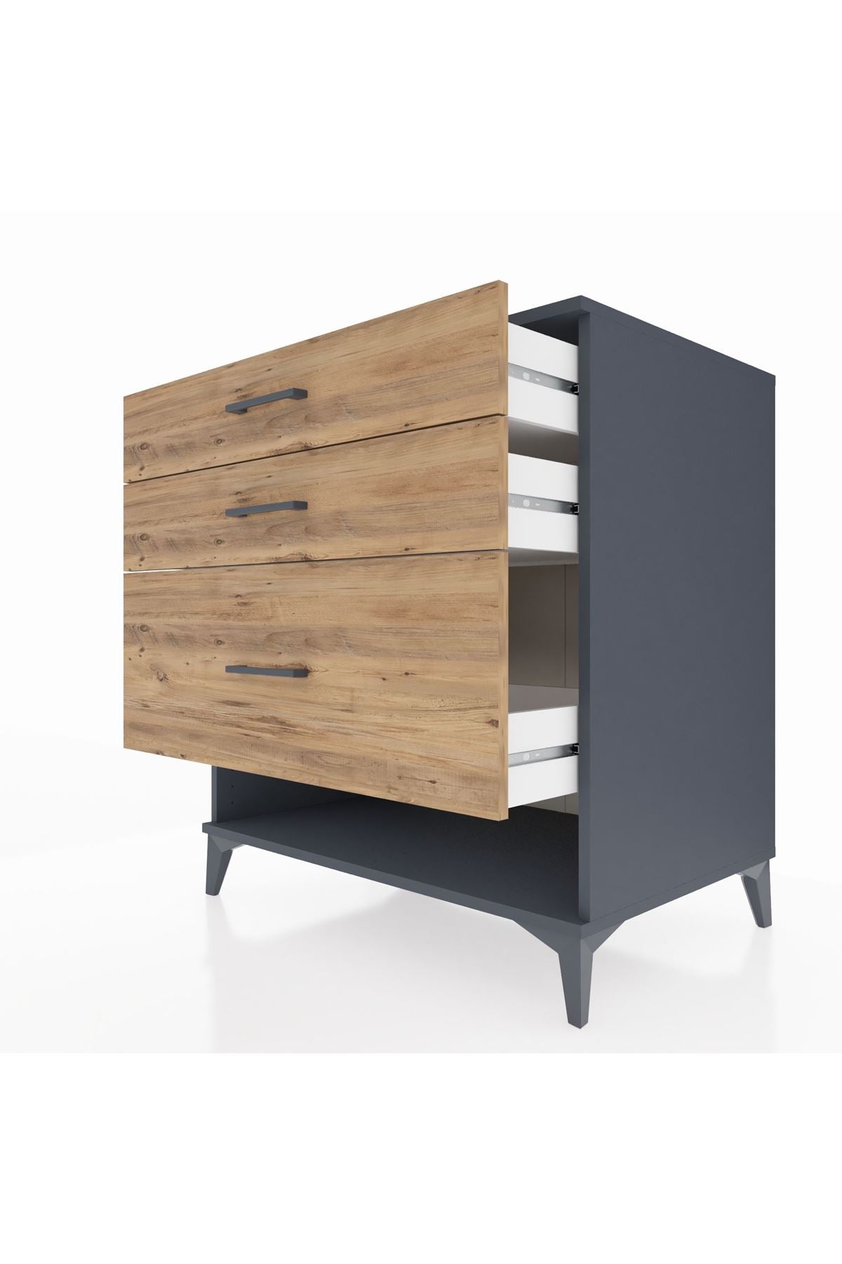 Kronos Şifonyer 3 Çekmeceli 88x59x96 - S70M018V6C
