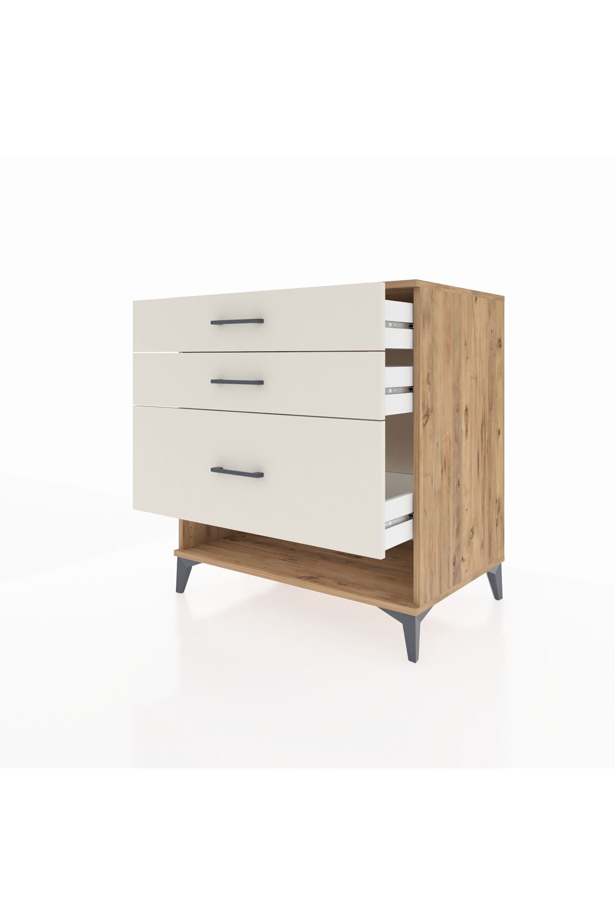 Kronos Şifonyer 3 Çekmeceli 88x59x96 - S70M018V7C