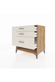 Kronos Şifonyer 3 Çekmeceli 88x59x96 - S70M018V7C