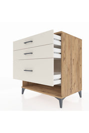 Kronos Şifonyer 3 Çekmeceli 88x59x96 - S70M018V7C