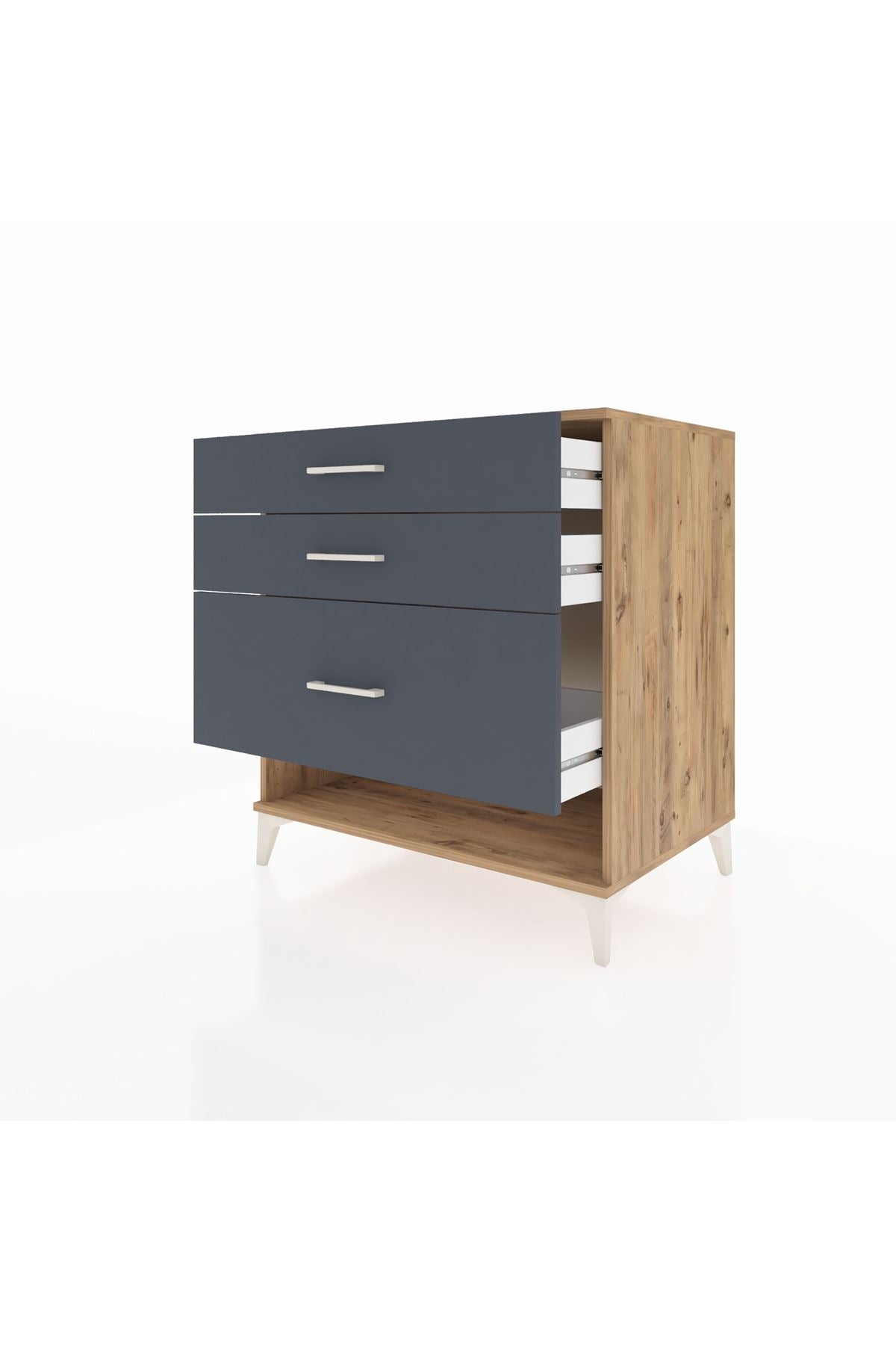Kronos Şifonyer 3 Çekmeceli 88x59x96 - S70M018V8C