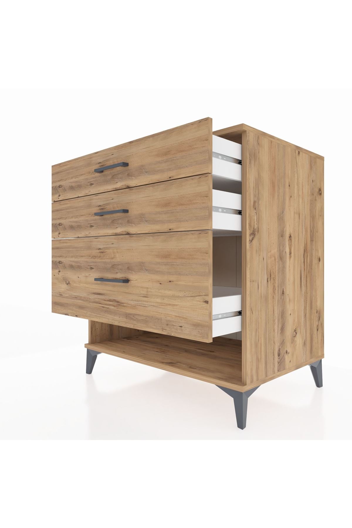 Kronos Şifonyer 3 Çekmeceli 88x59x96 - S70M018V9C