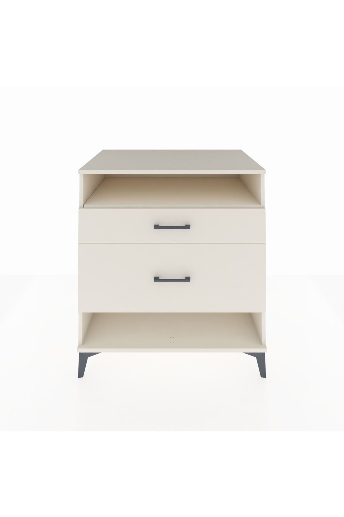 Kronos Şifonyer Tek Raflı 2 Çekmeceli 88x59x96 - S70M019V1C
