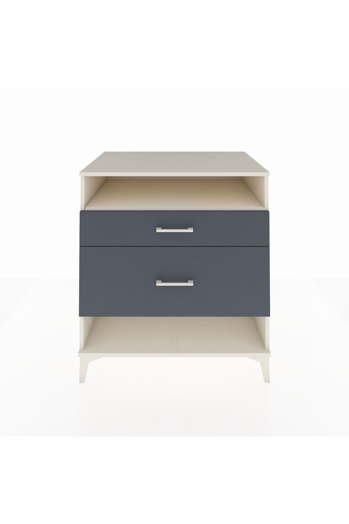 Kronos Şifonyer Tek Raflı 2 Çekmeceli 88x59x96 - S70M019V2C