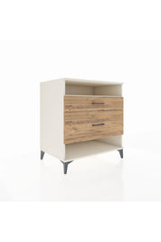 Kronos Şifonyer Tek Raflı 2 Çekmeceli 88x59x96 - S70M019V3C