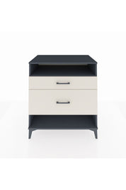 Kronos Şifonyer Tek Raflı 2 Çekmeceli 88x59x96 - S70M019V4C