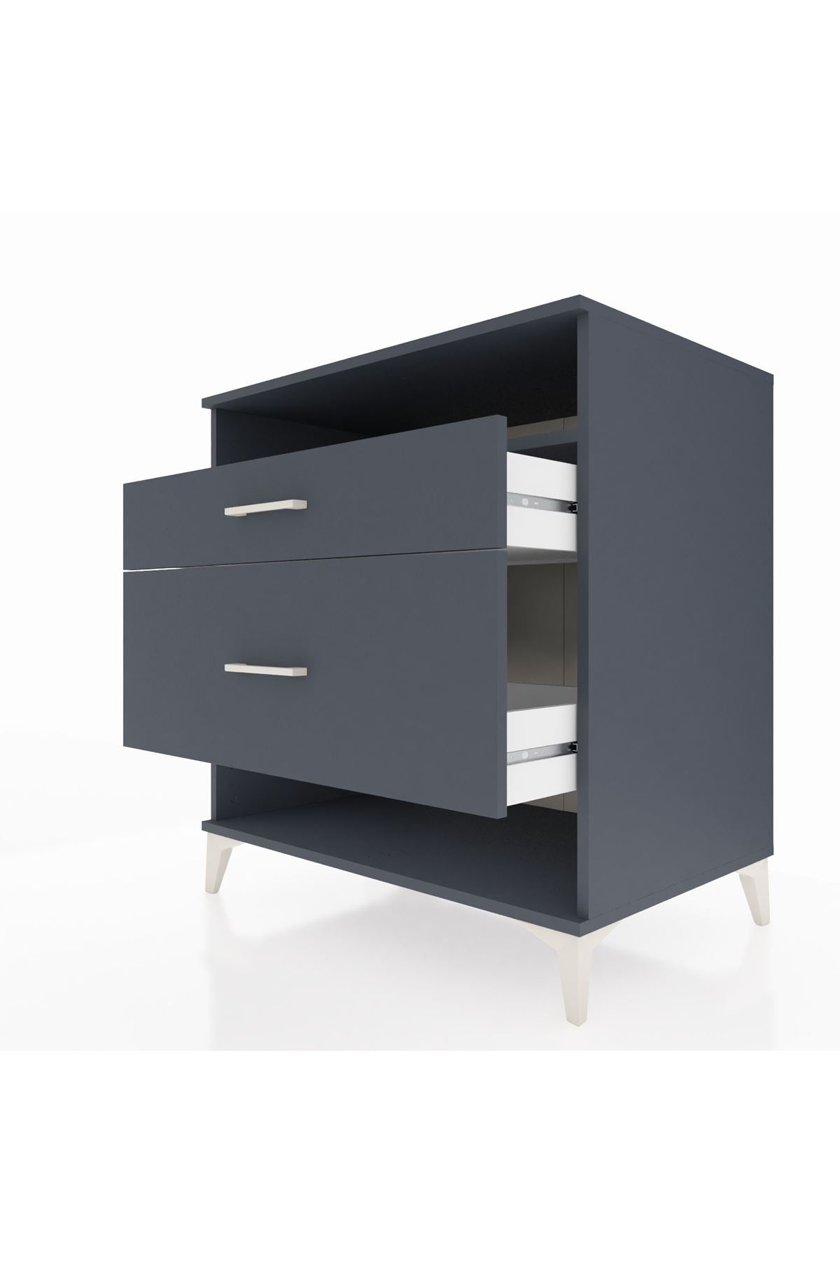Kronos Şifonyer Tek Raflı 2 Çekmeceli 88x59x96 - S70M019V5C
