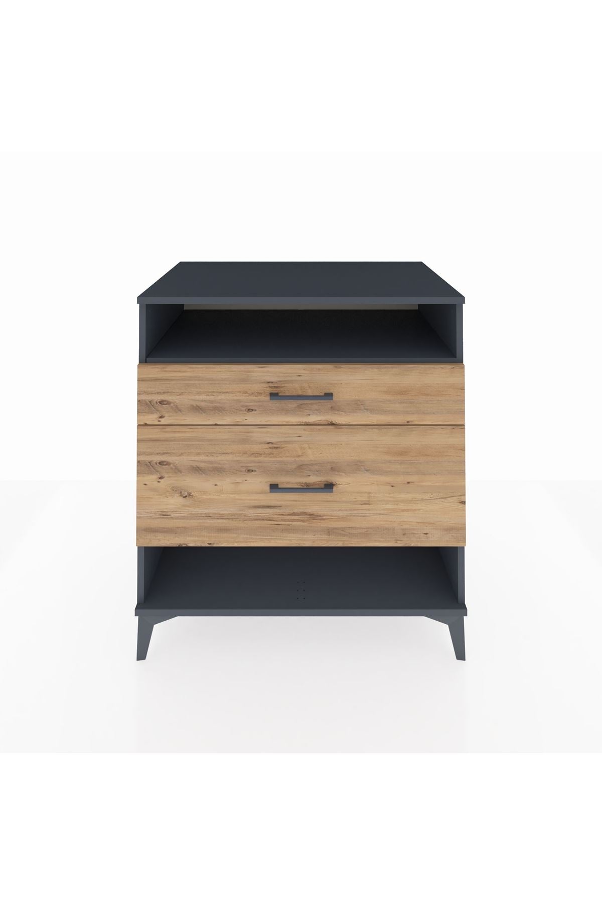 Kronos Şifonyer Tek Raflı 2 Çekmeceli 88x59x96 - S70M019V6C