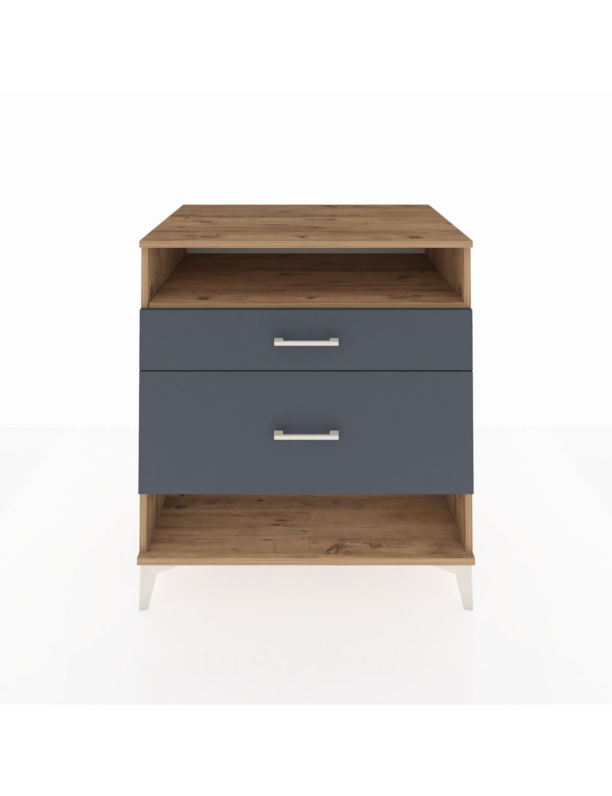 Kronos Şifonyer Tek Raflı 2 Çekmeceli 88x59x96 - S70M019V8C