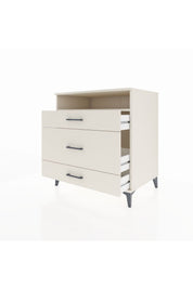 Kronos Şifonyer Tek Raflı 3 Çekmeceli 88x59x96 - S70M020V1C