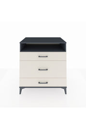 Kronos Şifonyer Tek Raflı 3 Çekmeceli 88x59x96 - S70M020V4C