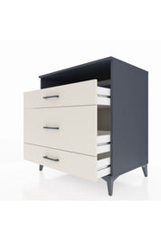 Kronos Şifonyer Tek Raflı 3 Çekmeceli 88x59x96 - S70M020V4C