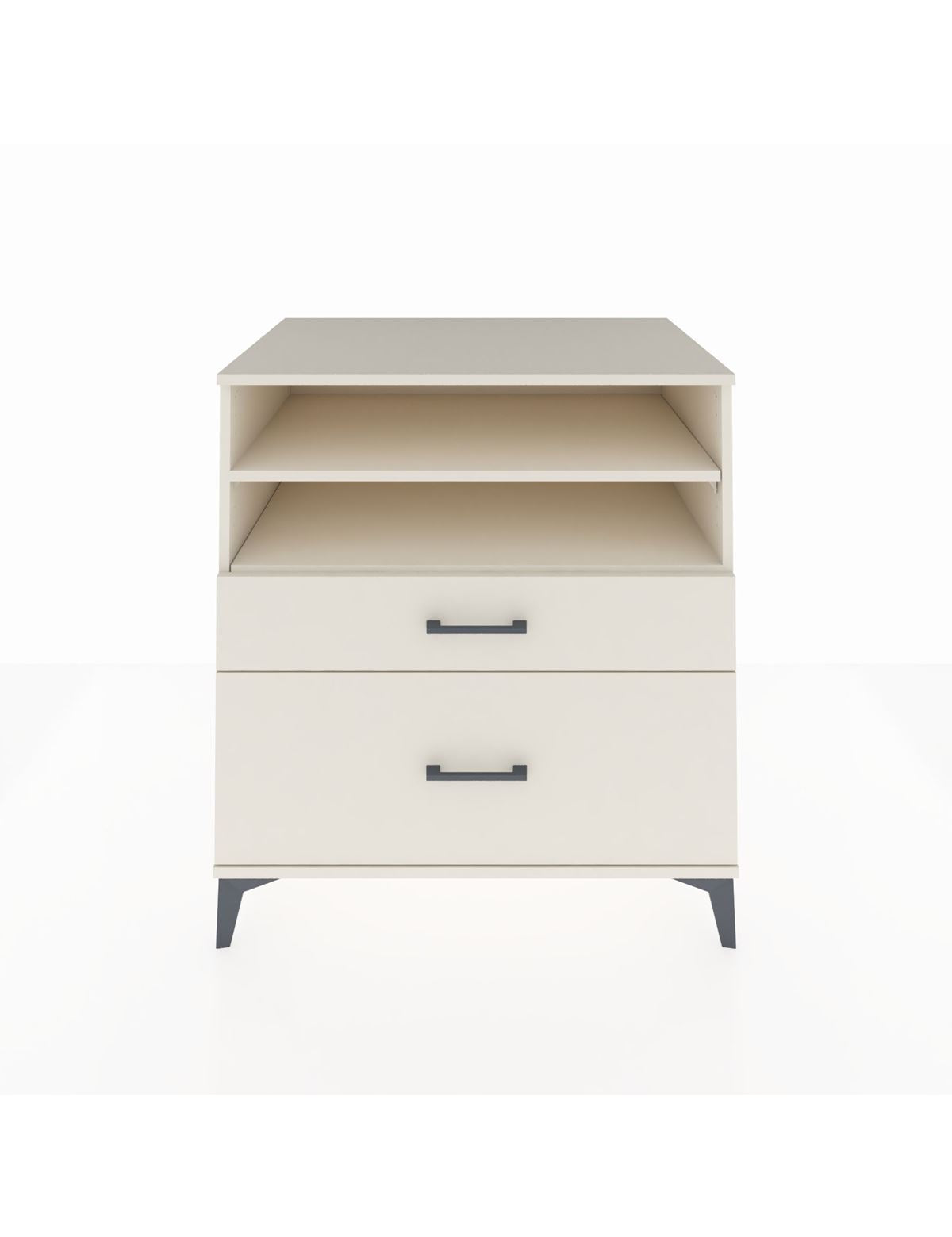 Kronos Şifonyer 2 Raflı 2 Çekmeceli 88x59x96 - S70M021V1C