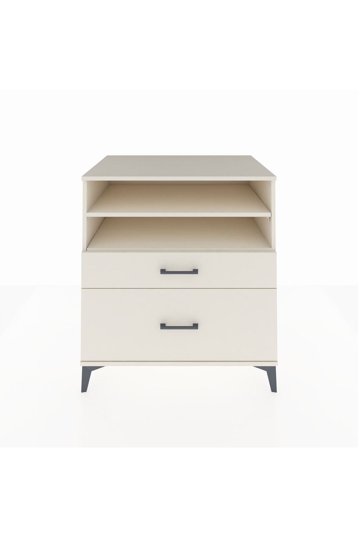 Kronos Şifonyer 2 Raflı 2 Çekmeceli 88x59x96 - S70M021V1C