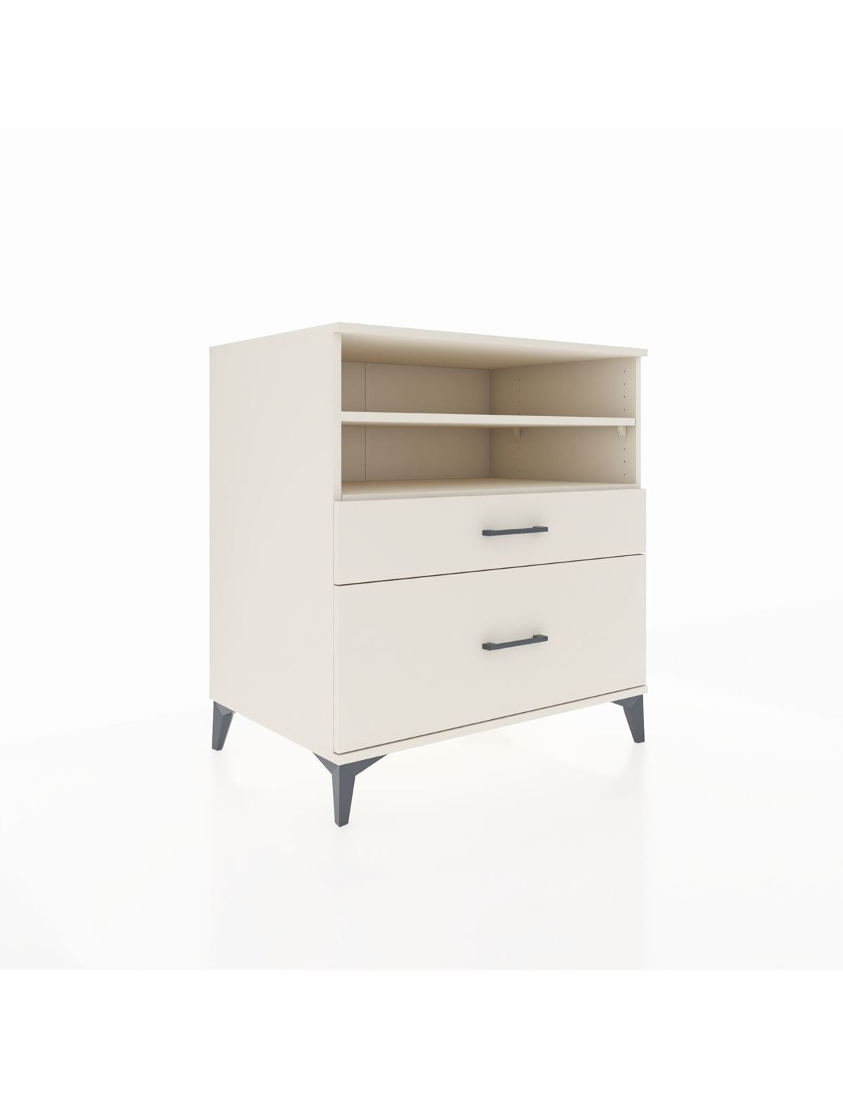 Kronos Şifonyer 2 Raflı 2 Çekmeceli 88x59x96 - S70M021V1C