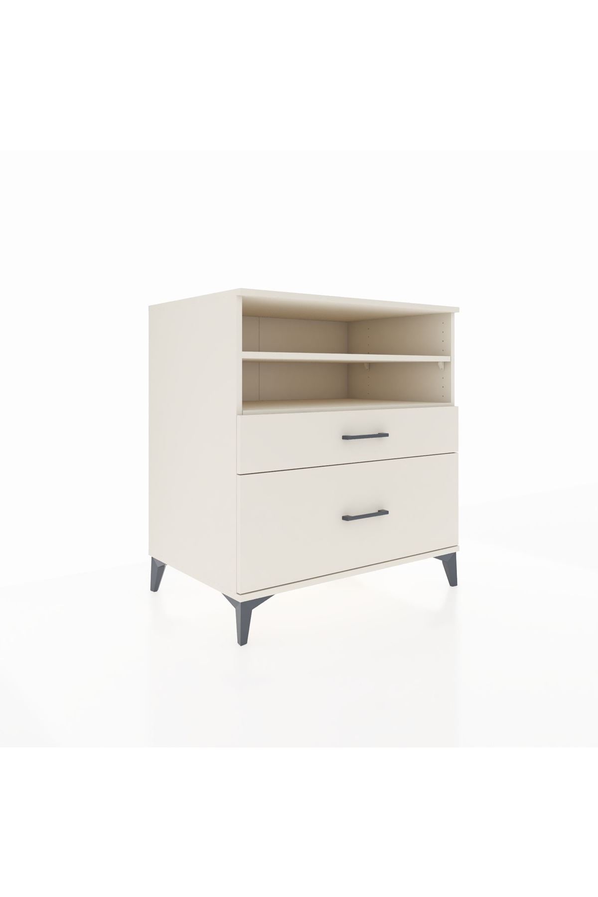 Kronos Şifonyer 2 Raflı 2 Çekmeceli 88x59x96 - S70M021V1C