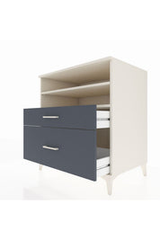 Kronos Şifonyer 2 Raflı 2 Çekmeceli 88x59x96 - S70M021V2C