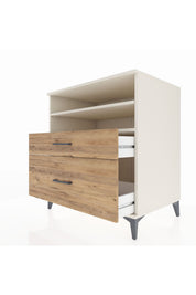 Kronos Şifonyer 2 Raflı 2 Çekmeceli 88x59x96 - S70M021V3C