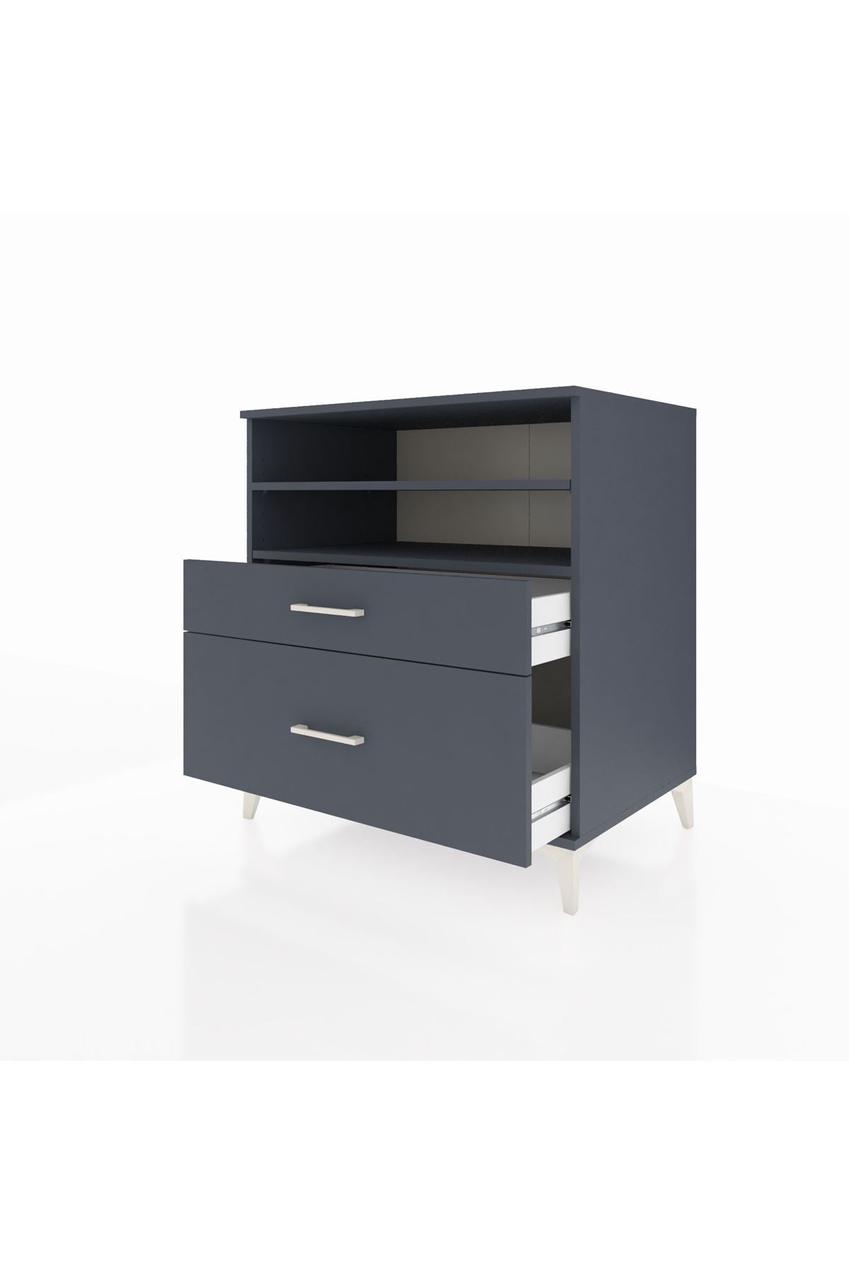 Kronos Şifonyer 2 Raflı 2 Çekmeceli 88x59x96 - S70M021V5C