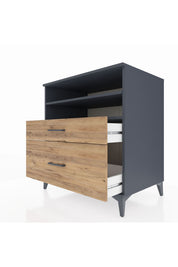 Kronos Şifonyer 2 Raflı 2 Çekmeceli 88x59x96 - S70M021V6C
