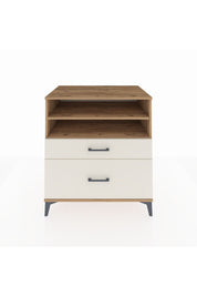 Kronos Şifonyer 2 Raflı 2 Çekmeceli 88x59x96 - S70M021V7C