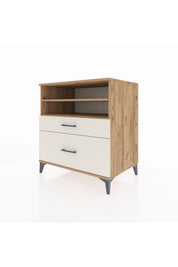 Kronos Şifonyer 2 Raflı 2 Çekmeceli 88x59x96 - S70M021V7C