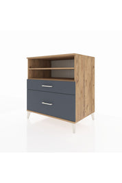 Kronos Şifonyer 2 Raflı 2 Çekmeceli 88x59x96 - S70M021V8C