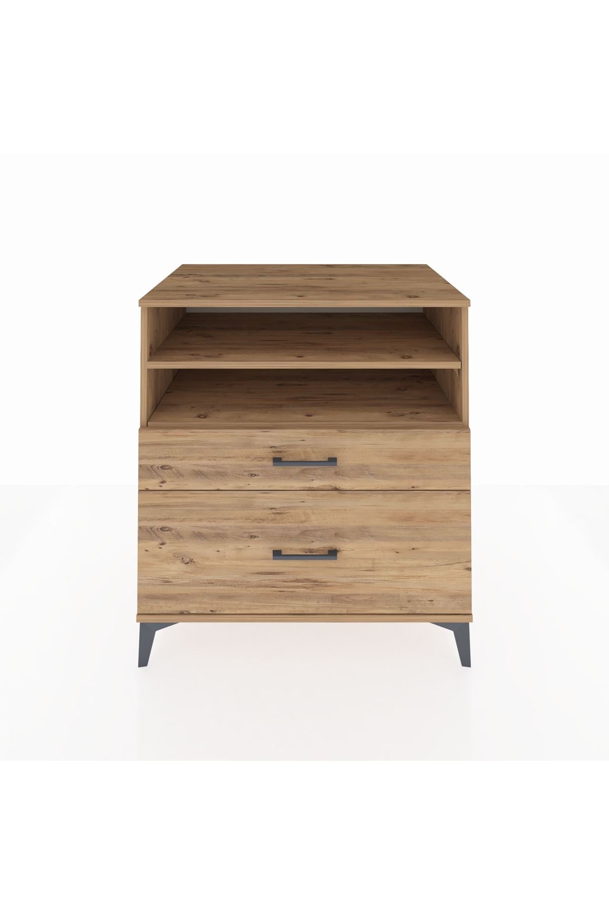 Kronos Şifonyer 2 Raflı 2 Çekmeceli 88x59x96 - S70M021V9C