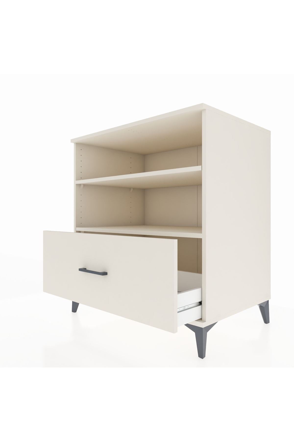 Kronos Şifonyer 2 Raflı Tek Çekmeceli 88x59x96 - S70M022V1C