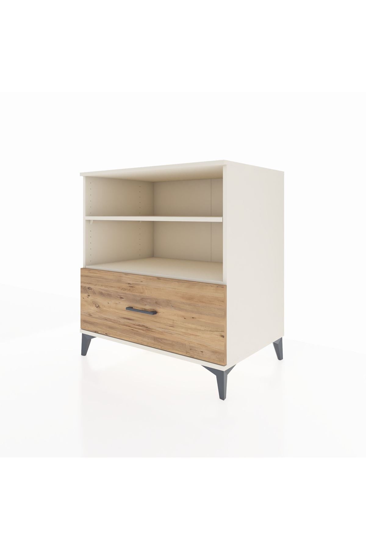 Kronos Şifonyer 2 Raflı Tek Çekmeceli 88x59x96 - S70M022V3C