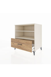 Kronos Şifonyer 2 Raflı Tek Çekmeceli 88x59x96 - S70M022V3C