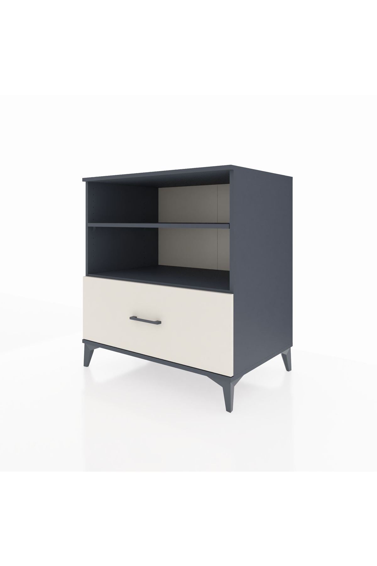 Kronos Şifonyer 2 Raflı Tek Çekmeceli 88x59x96 - S70M022V4C
