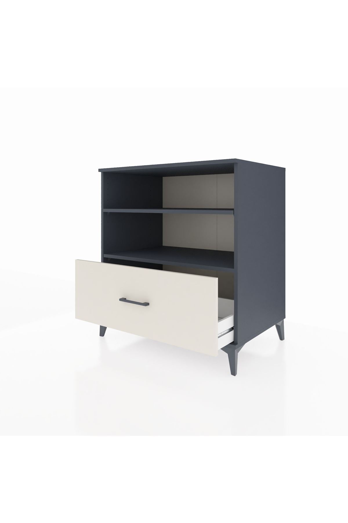 Kronos Şifonyer 2 Raflı Tek Çekmeceli 88x59x96 - S70M022V4C