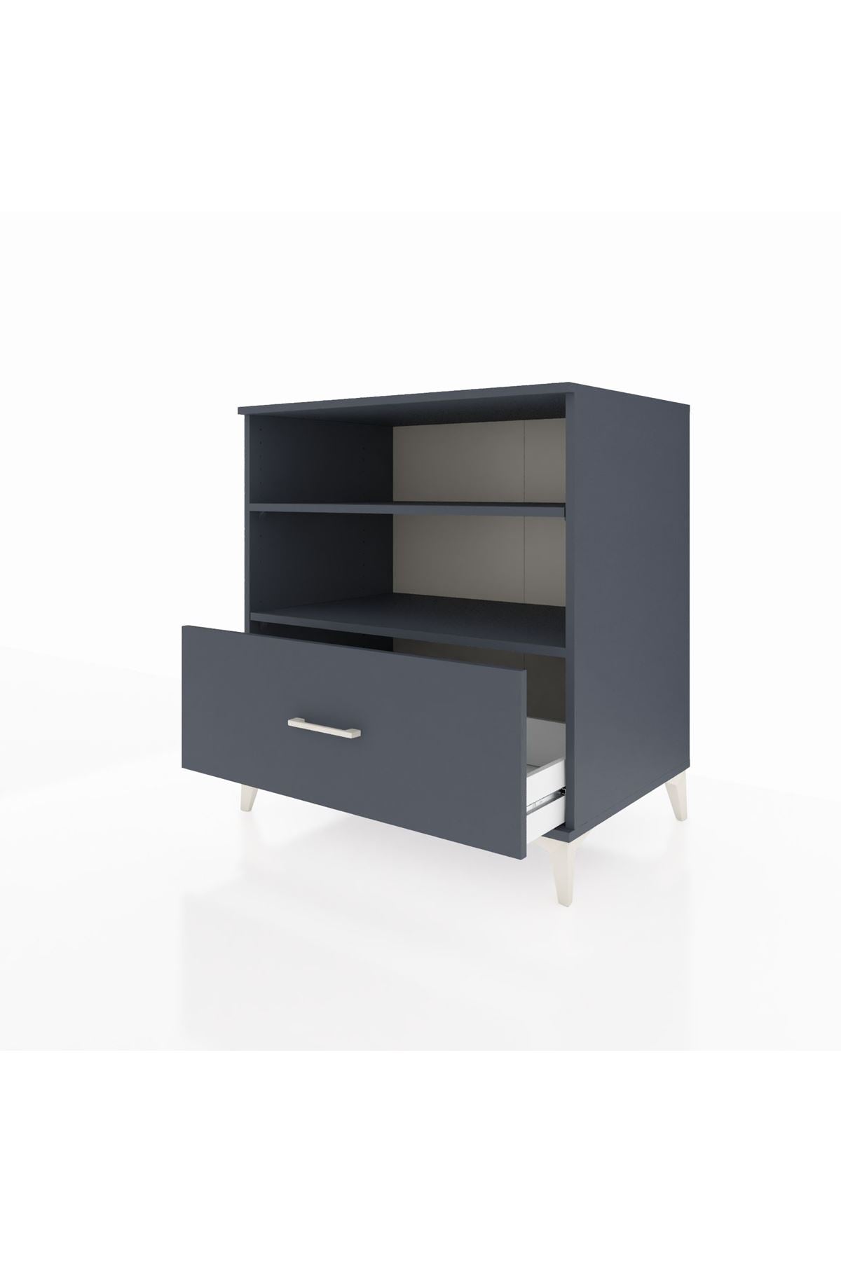 Kronos Şifonyer 2 Raflı Tek Çekmeceli 88x59x96 - S70M022V5C